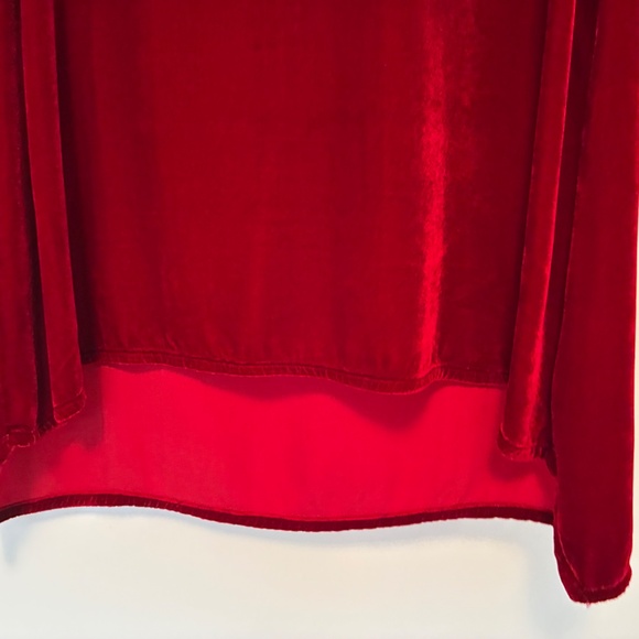 Crimson Velvet Tunic S - Picture 6 of 8